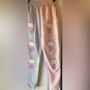 Hello Kitty pastel joggers